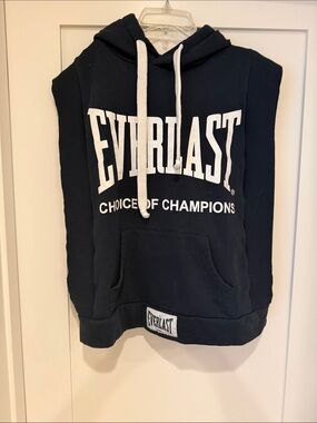 Zara sleeveless Everlast hoodie